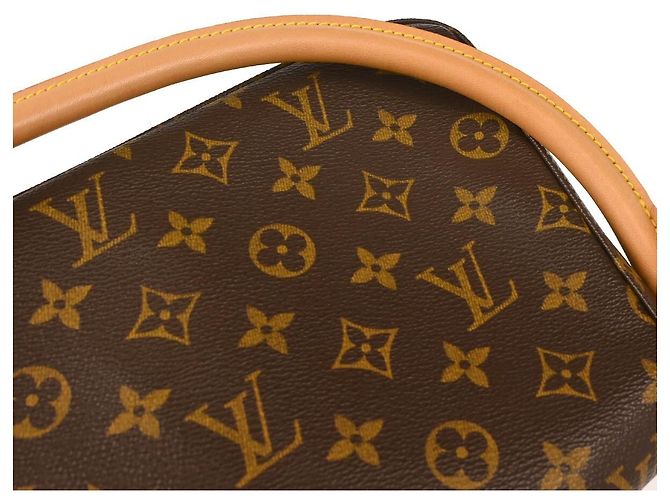 Louis Vuitton Looping Monogram Canvas Mini Castaño - vista 6