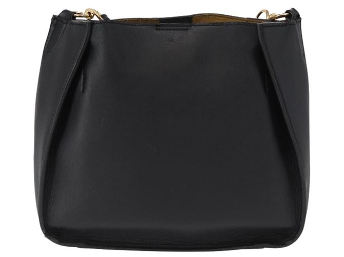 Stella Mc Cartney Borsa a tracolla con logo Stella McCartney in ecopelle perforata piccola Nero - vista 2