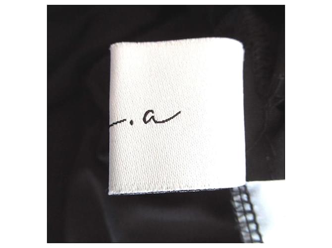 Autre Marque Langes Pulloverkleid Bow.a Schwarz - Ansicht 6