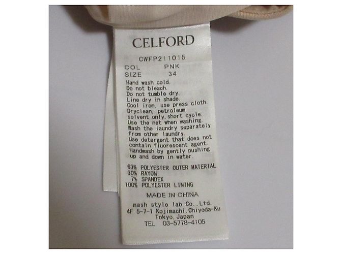 Autre Marque Pantaloni Stick CELFORD Rosa - vista 7