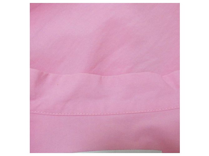 Autre Marque Abito camicia con colletto alto e maniche lunghe con volant MSGM Rosa - vista 10