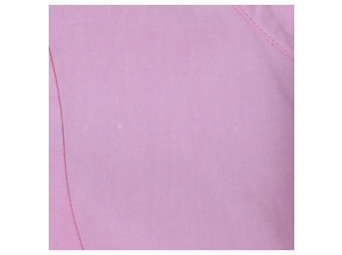 Autre Marque Abito camicia con colletto alto e maniche lunghe con volant MSGM Rosa - vista 11