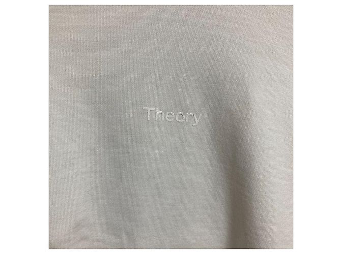 Theory FINE TERRY Hoodie White - view 4