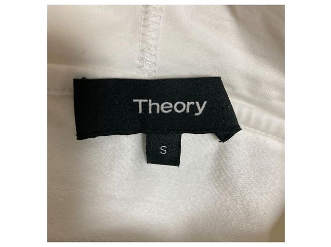Theory FINE TERRY Hoodie White - view 6