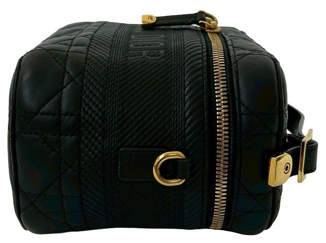 Borsa da viaggio piccola vanity Christian Dior Nero - vista 6