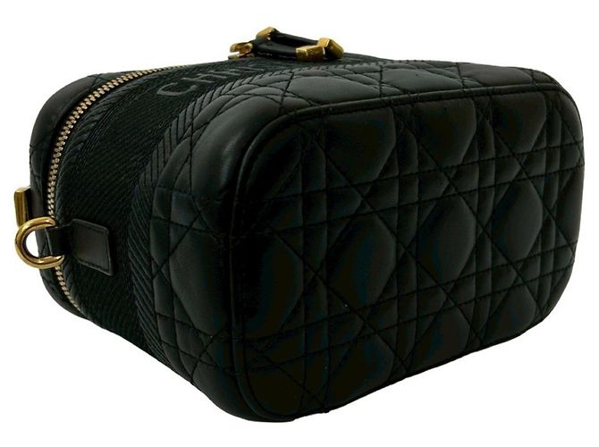 Borsa da viaggio piccola vanity Christian Dior Nero - vista 7