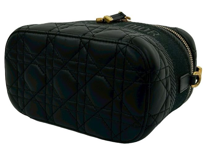 Borsa da viaggio piccola vanity Christian Dior Nero - vista 8