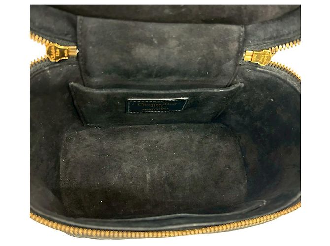 Borsa da viaggio piccola vanity Christian Dior Nero - vista 9