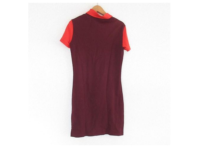 Autre Marque Lacoste Polo-Kleid Rot - Ansicht 2