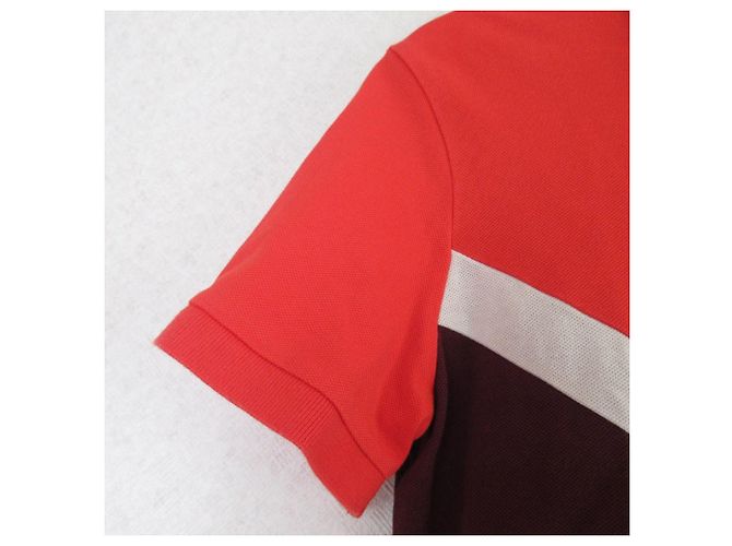 Autre Marque Lacoste Polo-Kleid Rot - Ansicht 4