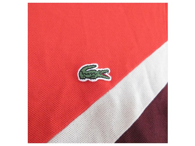 Autre Marque Lacoste Polo-Kleid Rot - Ansicht 5