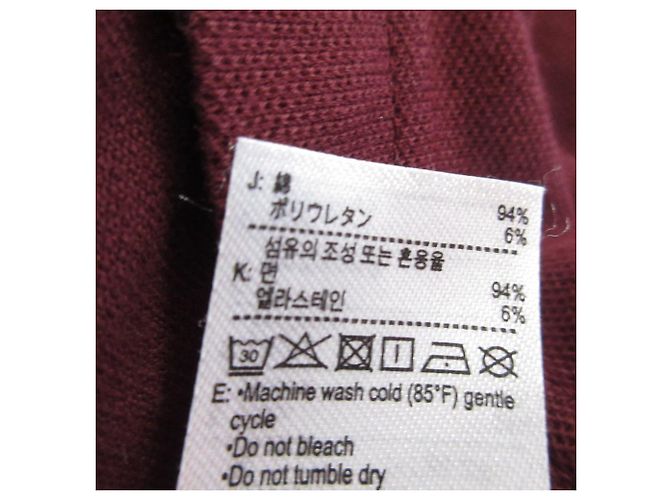 Autre Marque Lacoste Polo-Kleid Rot - Ansicht 9