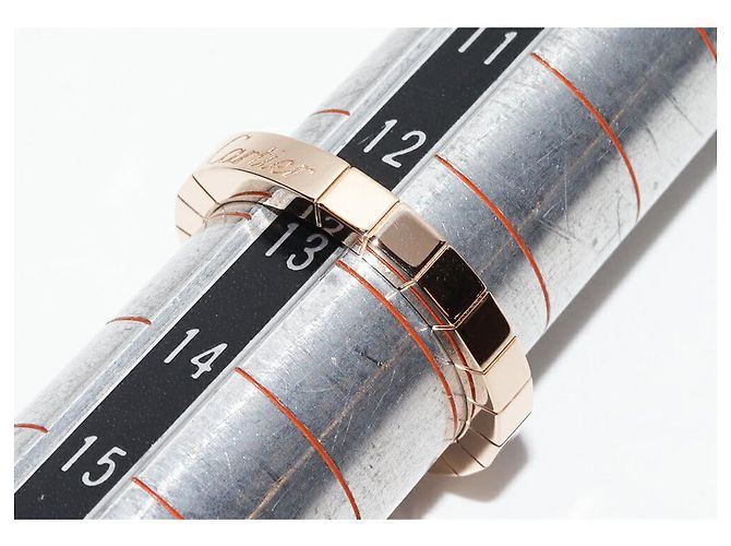 Anel Cartier Lanieres Au750 Tamanho 53 Dourado - vista 2