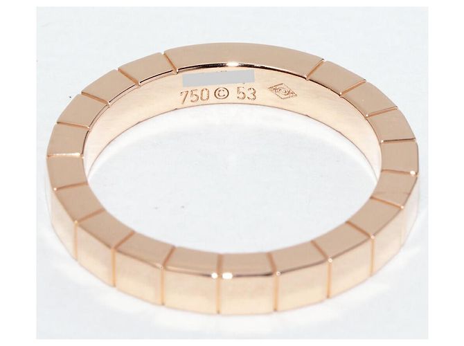 Anel Cartier Lanieres Au750 Tamanho 53 Dourado - vista 5