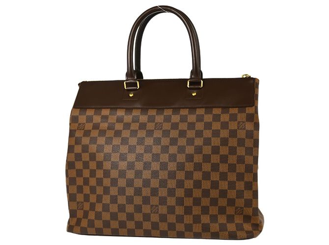 Borsa da Viaggio Louis Vuitton Greenwich Damier PM Marrone - vista 2