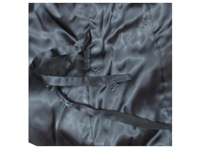 Abrigo largo con capucha de lana de alpaca y piel Max Mara Orilag Negro - vista 8