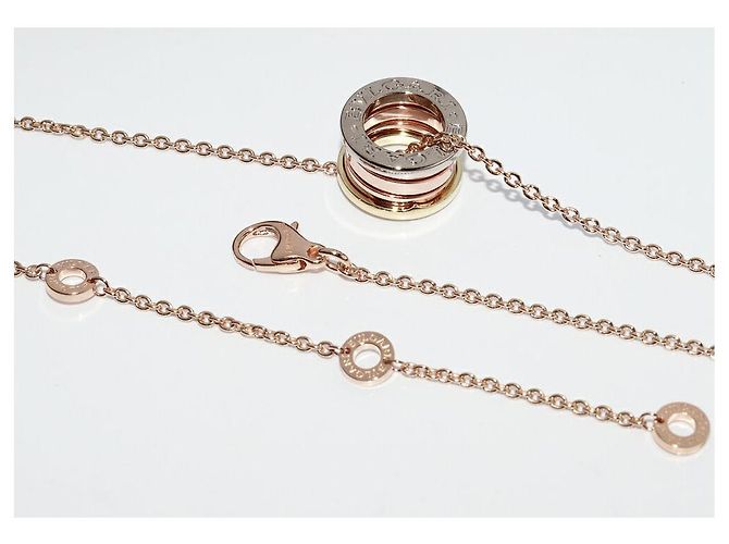 Bulgari Collar Péndulo BVLGARI B.zero1 Au750 Multicolor - vista 4