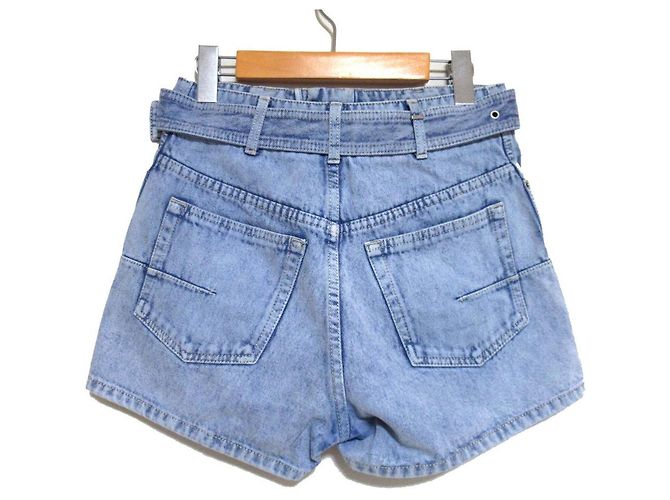 Christian Dior Denim-Shorts Blau - Ansicht 2