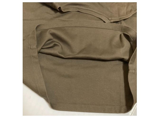 Autre Marque Vestido de jersey de algodón THE RERACS Verde Caqui - vista 5