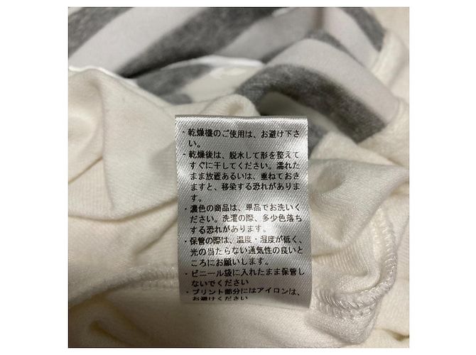 Autre Marque Camiseta de algodão de manga curta CIDAM da Russeluno Marrom Branco - vista 10