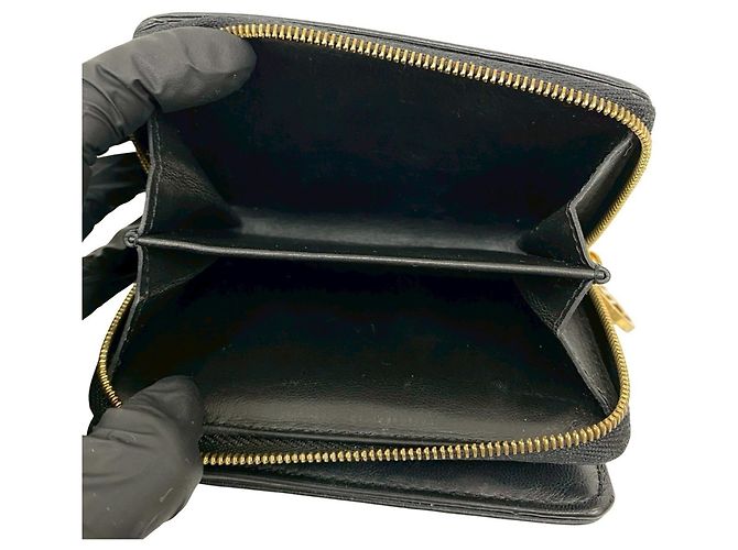 Cartera Lou Monogram Empreinte de Cuero Louis Vuitton Negro - vista 10
