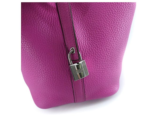 Borsa a mano/tote bag Hermès Picotin Lock PM Rosa - vista 6
