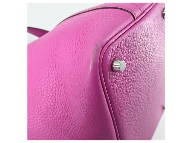 Borsa a mano/tote bag Hermès Picotin Lock PM Rosa - vista 9