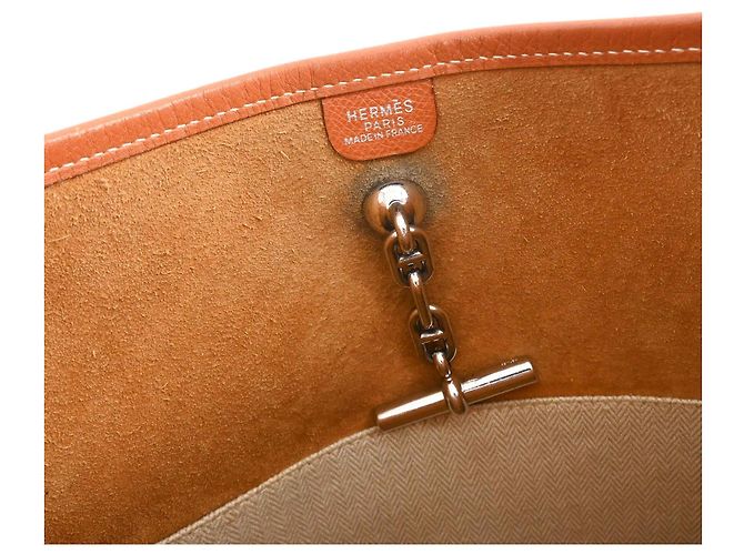 Hermès Hermes Vespa PM Schultertasche Braun Cognac - Ansicht 12