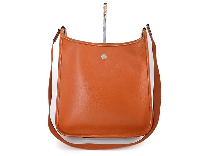 Hermès Hermes Vespa PM Schultertasche Braun Cognac - Ansicht 2
