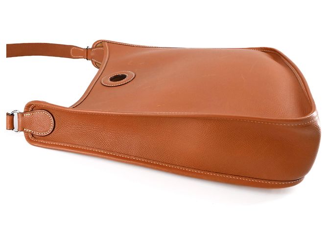 Hermès Hermes Vespa PM Schultertasche Braun Cognac - Ansicht 3