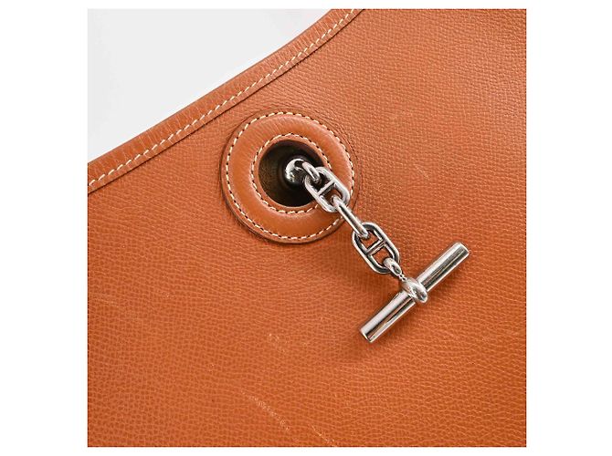 Hermès Hermes Vespa PM Schultertasche Braun Cognac - Ansicht 7