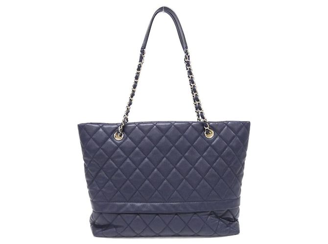 Borsa a Spalla Blu Navy Chanel AS0898 - vista 2