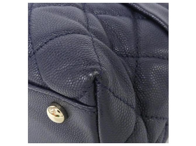Borsa a Spalla Blu Navy Chanel AS0898 - vista 3