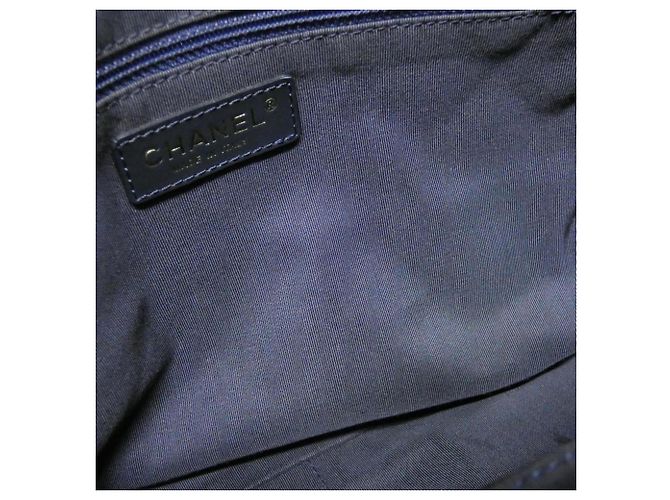 Borsa a Spalla Blu Navy Chanel AS0898 - vista 8