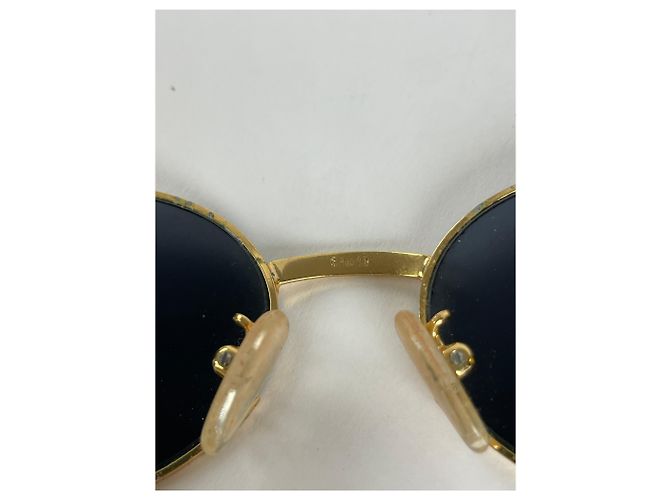Occhiali da sole Vintage Fendi Roma Oro Nero - vista 8