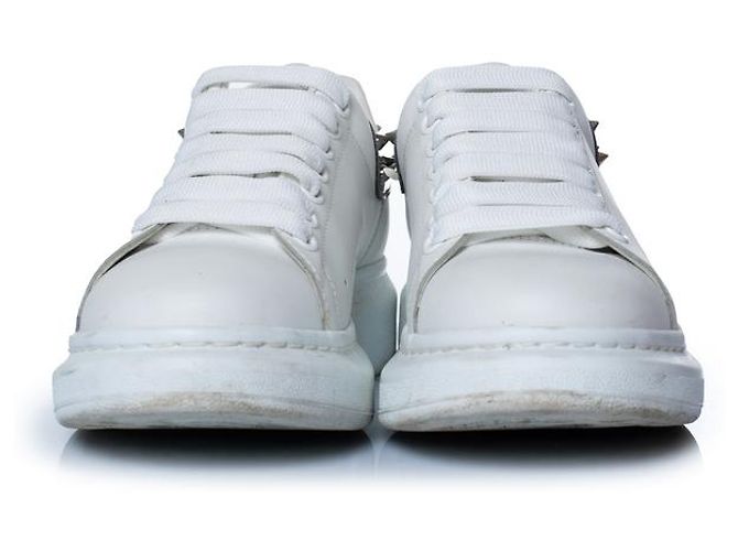 Sneakers oversized Larry di Alexander McQueen Bianco - vista 4