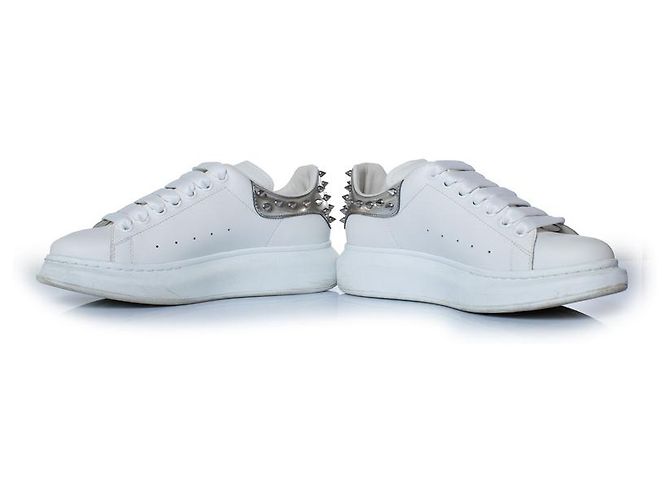 Sneakers oversized Larry di Alexander McQueen Bianco - vista 6