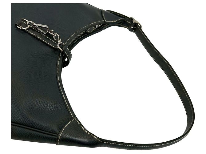 Hermès Trim 31 Schultertasche Marineblau - Ansicht 4