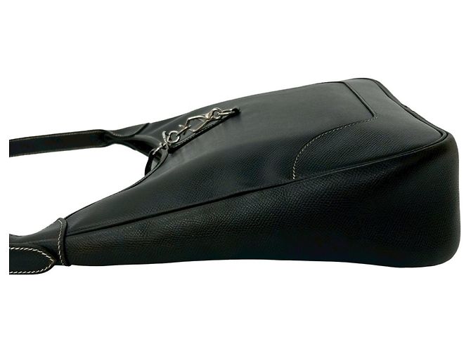 Hermès Trim 31 Schultertasche Marineblau - Ansicht 5