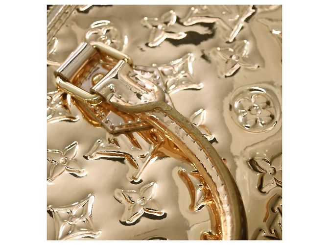 Louis Vuitton Speedy Monogram Miroir PVC 30 D'oro - vista 6