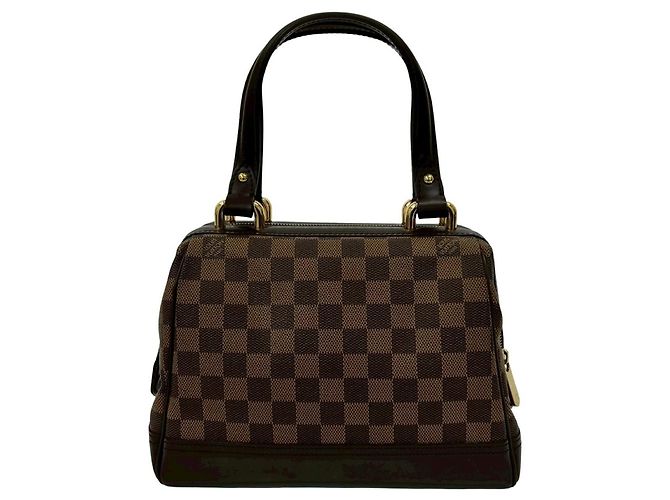 Louis Vuitton Knightsbridge Damier Lederhandtasche Braun - Ansicht 3