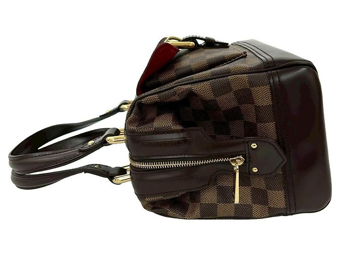 Louis Vuitton Knightsbridge Damier Lederhandtasche Braun - Ansicht 5
