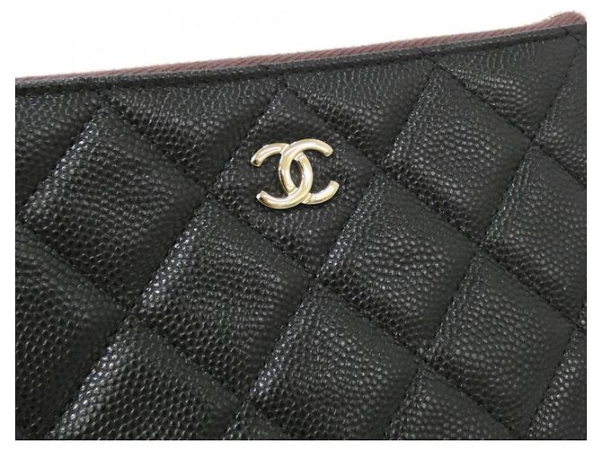 Timeless Pochette Chanel Linea Classica Senza Tempo AP4020 Nero Bordò - vista 3