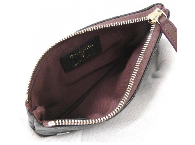 Timeless Pochette Chanel Linea Classica Senza Tempo AP4020 Nero Bordò - vista 4