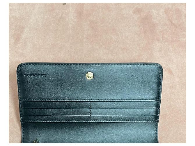 Cartera Burberry Check de lona y cuero Multicolor - vista 6