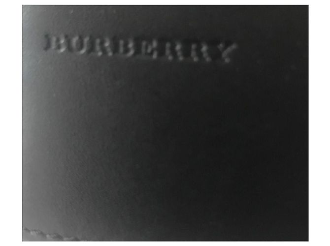 Cartera Burberry Check de lona y cuero Multicolor - vista 8