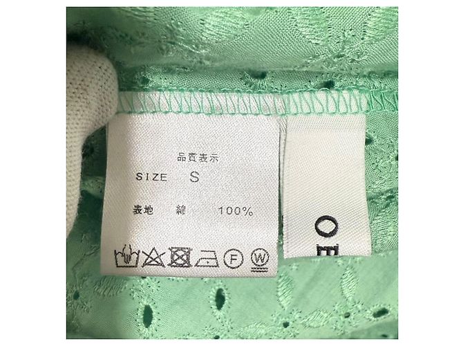 Autre Marque OBLI Besticktes Kleid Grün - Ansicht 10