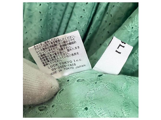 Autre Marque OBLI Besticktes Kleid Grün - Ansicht 11