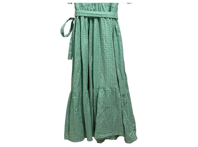 Autre Marque OBLI Besticktes Kleid Grün - Ansicht 7