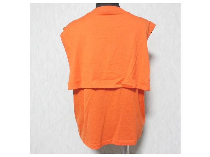 Autre Marque Camiseta sin mangas de algodón HYKE Naranja - vista 2